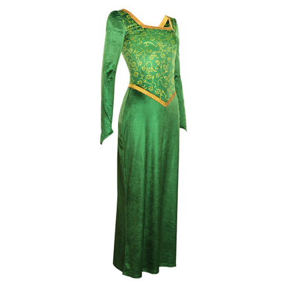 Shrek Fiona Kids Cosplay Costume