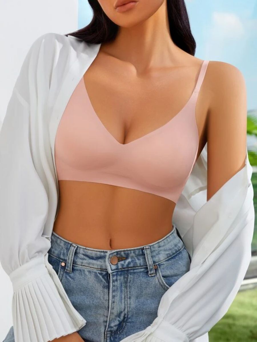 Solid Wireless Design Bra