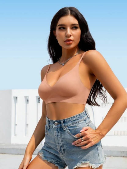 Solid Wireless Design Bra