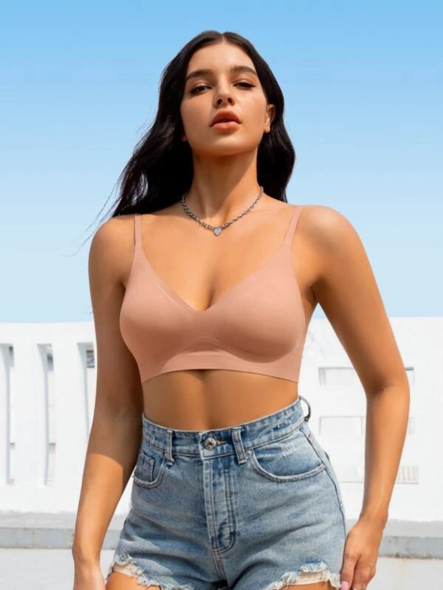 Solid Wireless Design Bra