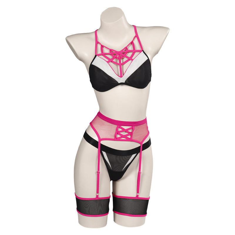 Spiderman Gwen Stacy Lingerie Cosplay Costume
