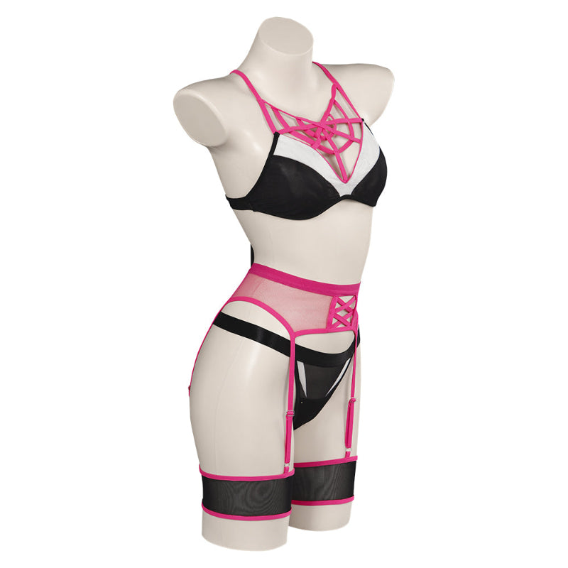 Spiderman Gwen Stacy Lingerie Cosplay Costume