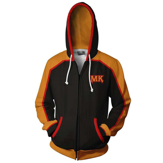 Sporty Mortal Kombat Cosplay Hoodie