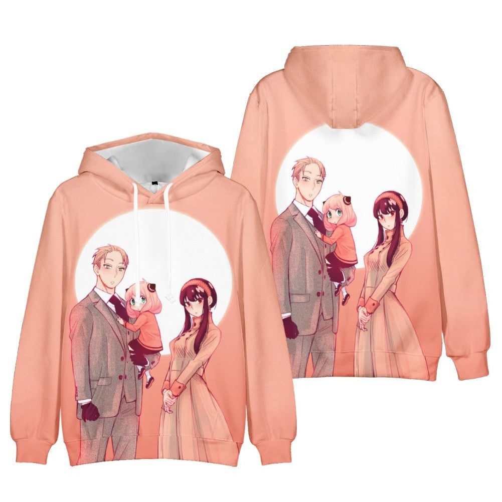 Spy Family Cosplay Casual Hoodie