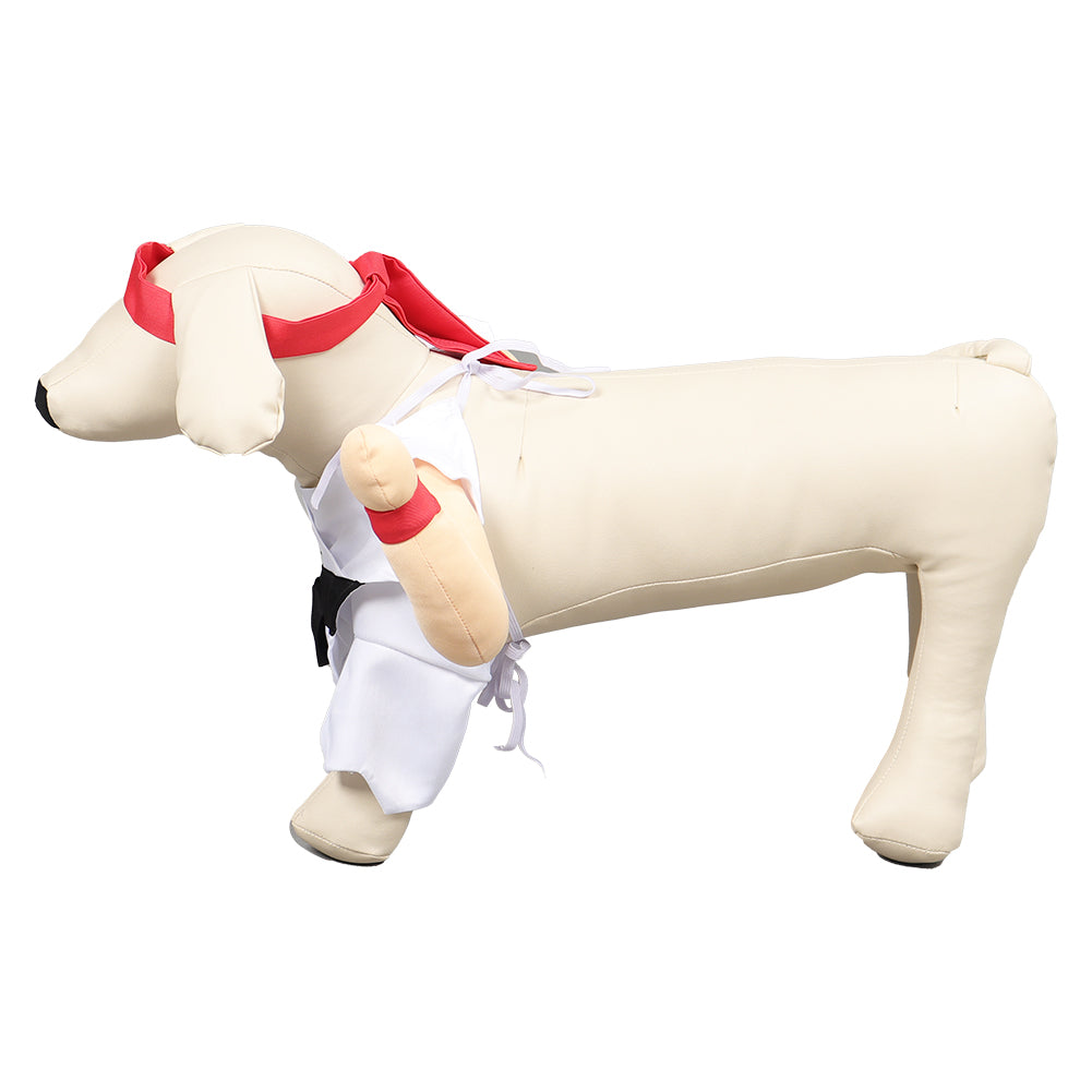 Street Fighter Ryu Pet Dog Cosplay Costume