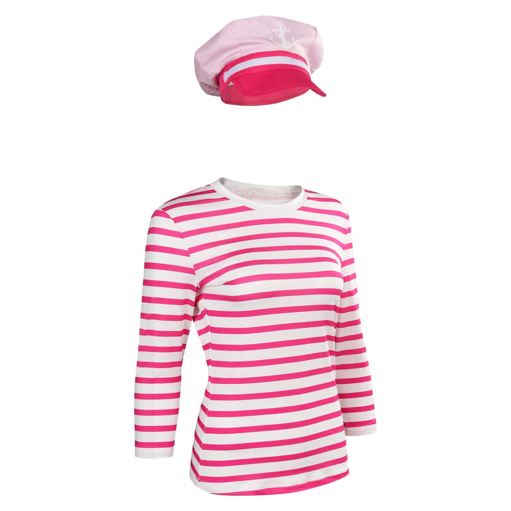 Striped Tops And Hats For Halloween Carnival