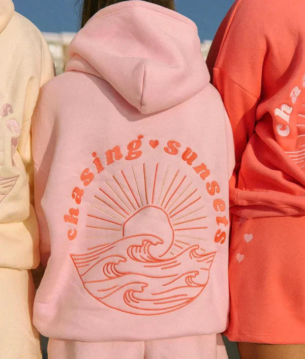 Sunset Glow Oversized Hoodie