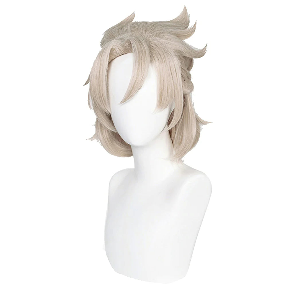 Genshin Impact Albedo Cosplay Wig