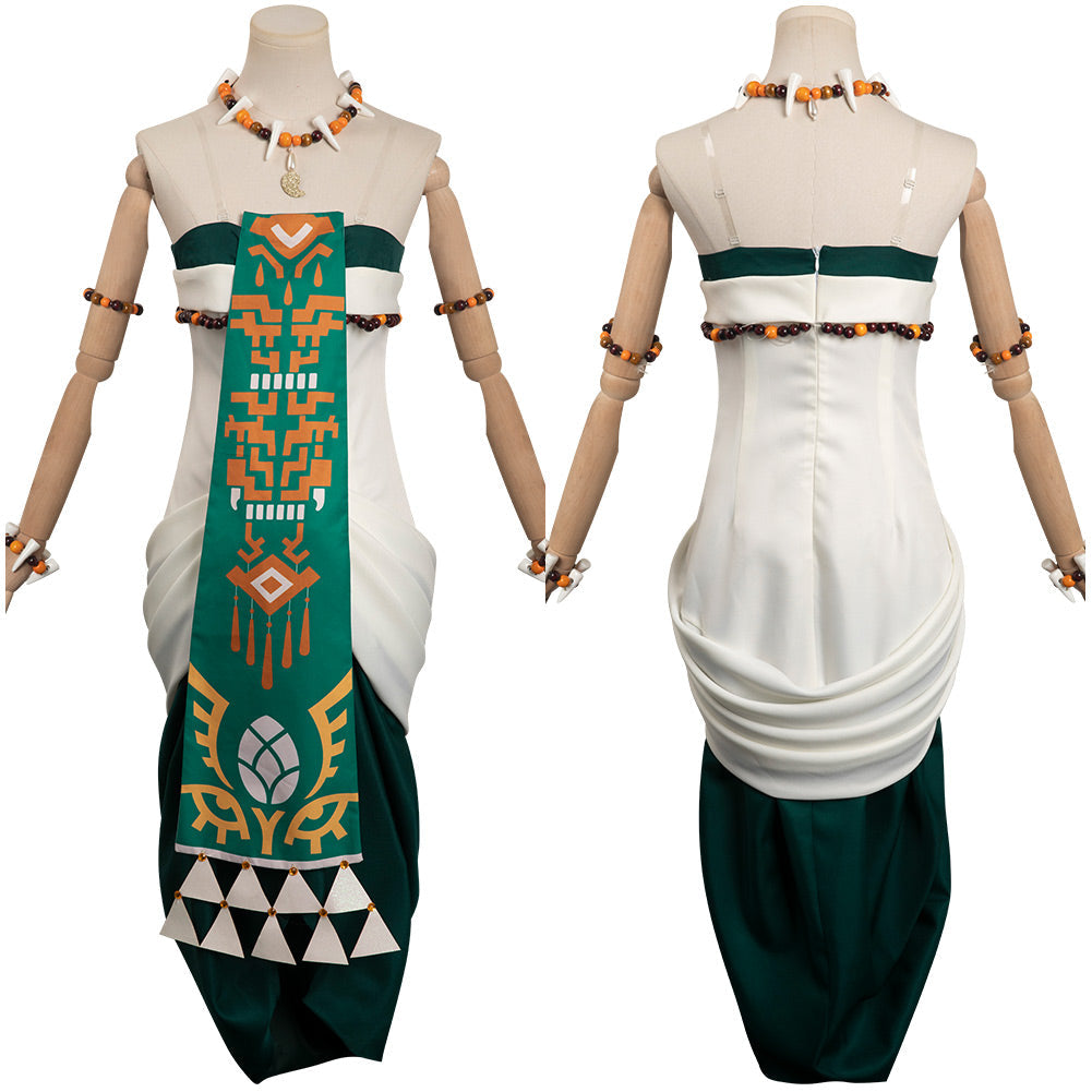 Kingdom Princess Zelda Cosplay Costume For Halloween