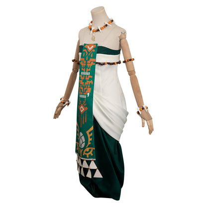 Kingdom Princess Zelda Cosplay Costume For Halloween