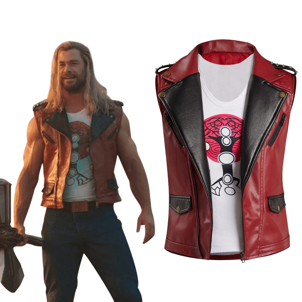 Thor Cosplay Costume Vest Outfit