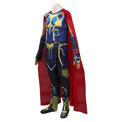 Thor Cosplay Costume With Cloak For Kids