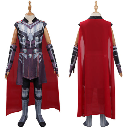 Thor Cosplay Costume With Cloak For Kids