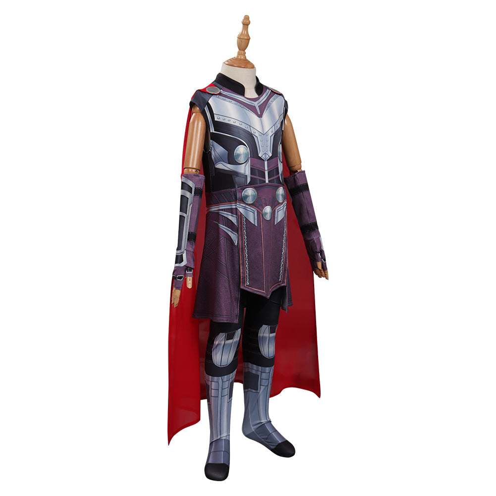 Thor Cosplay Costume With Cloak For Kids