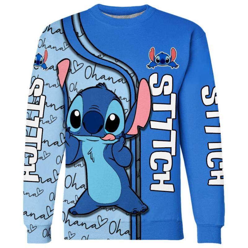 Stitch Hoodie And Leggings Set Sweatshirt