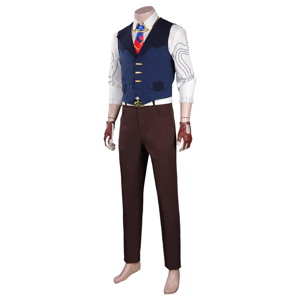 Valorant Chamber Outfits Cosplay Costume