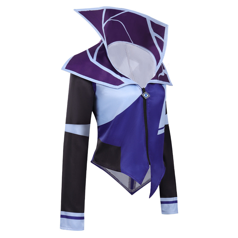 Valorant Fade Cosplay Costume Hoodie