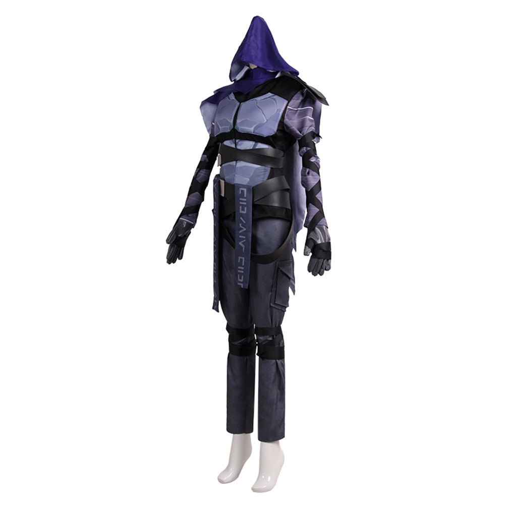 Valorant Omen Cosplay Costume Carnival Suit XXL