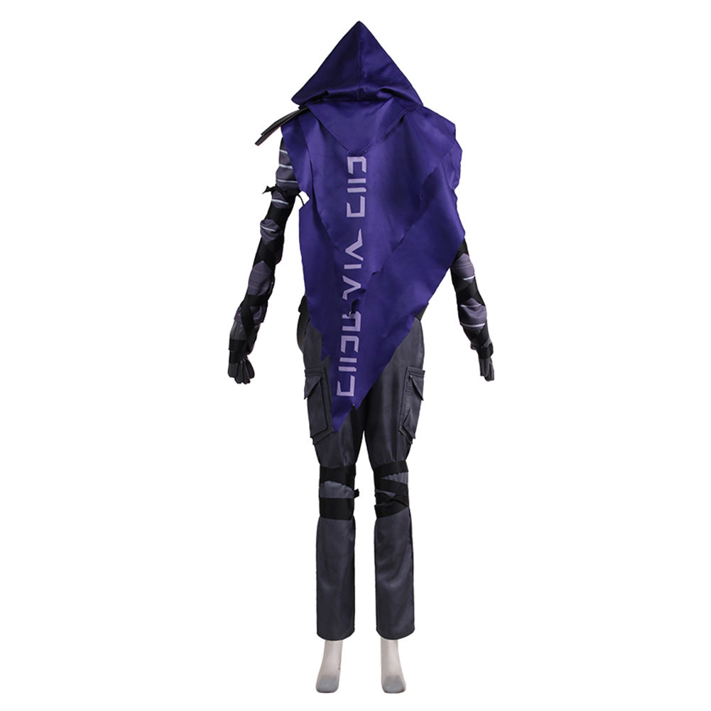 Valorant Omen Cosplay Costume Carnival Suit