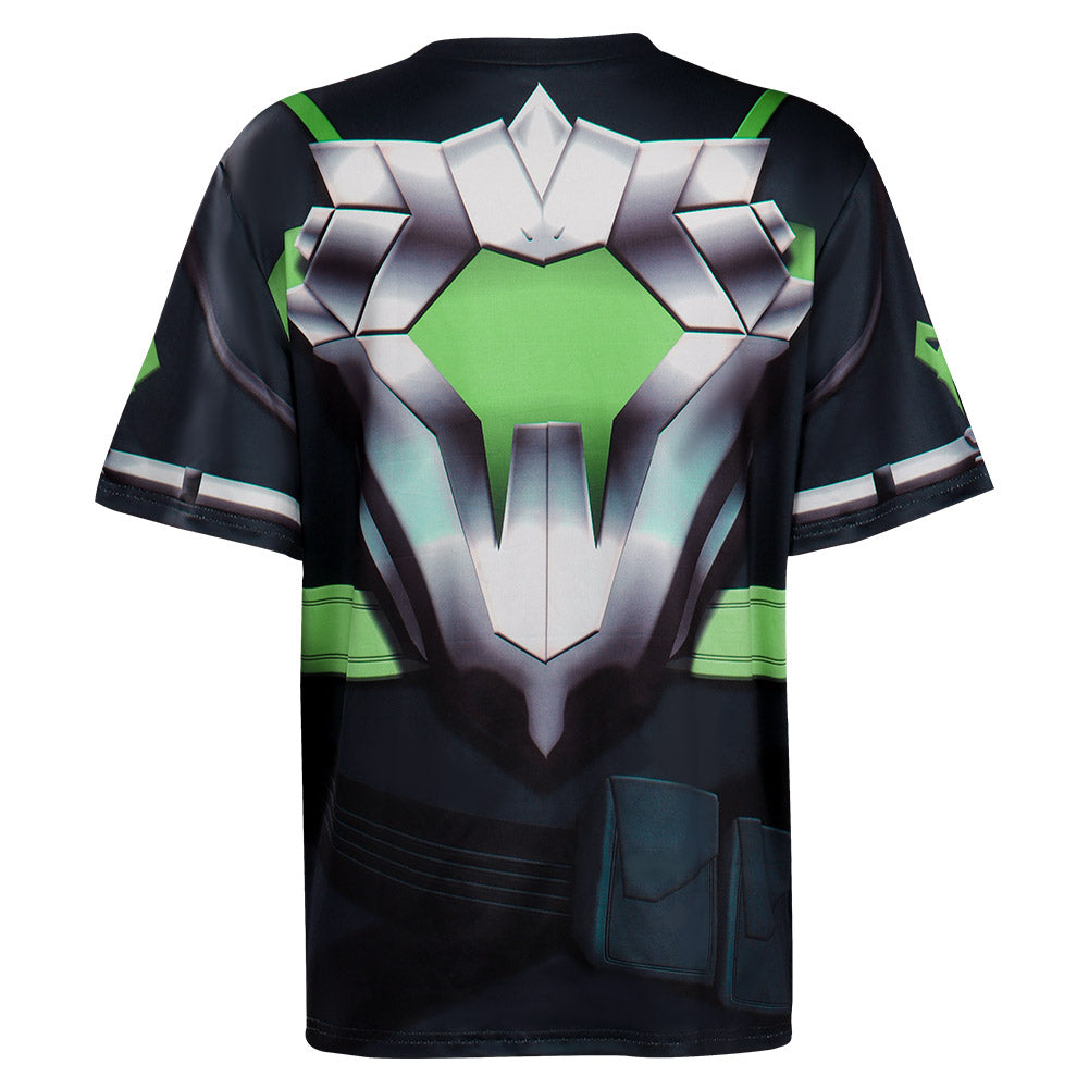 Valorant Viper Cosplay Casual Short Sleeve T Shirt