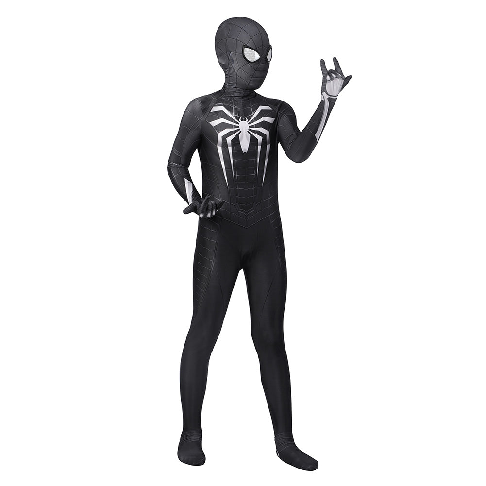 Venom Spider-Man Kid Cosplay Costume