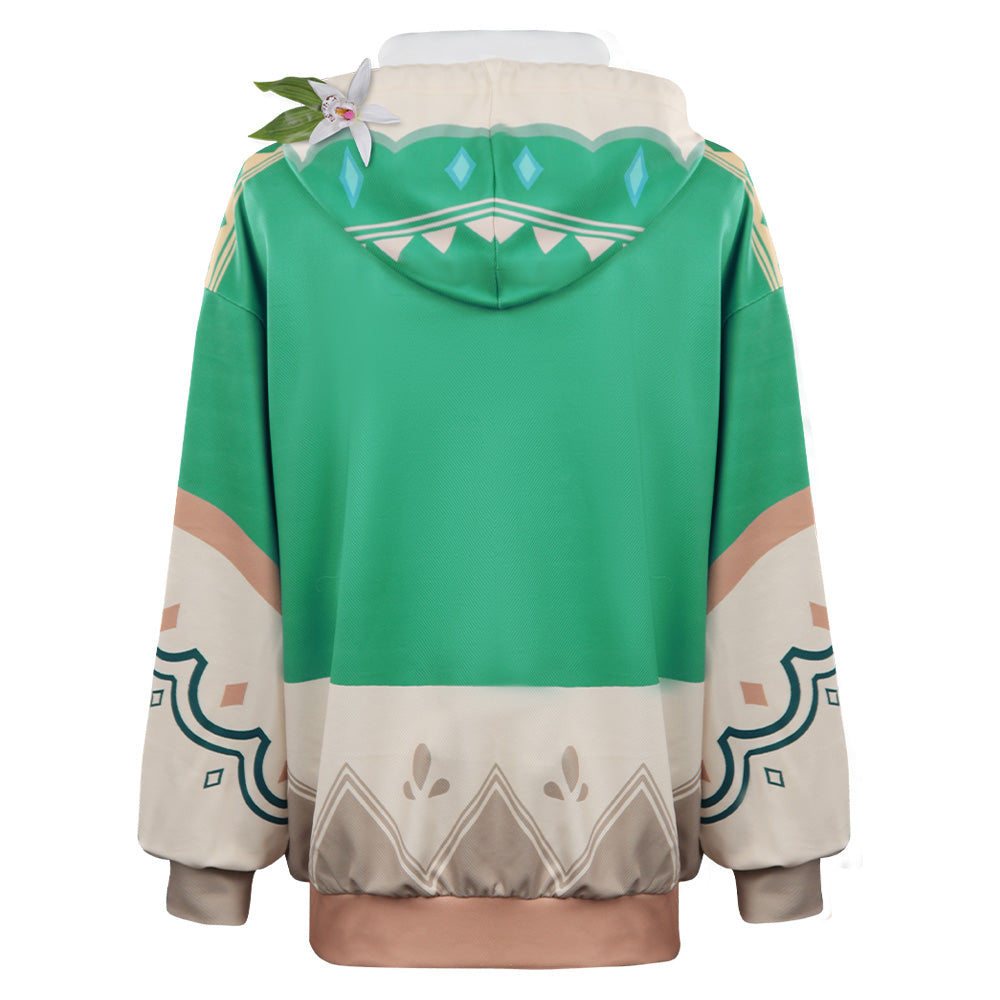 Venti Cosplay Costume Hoodie Coat