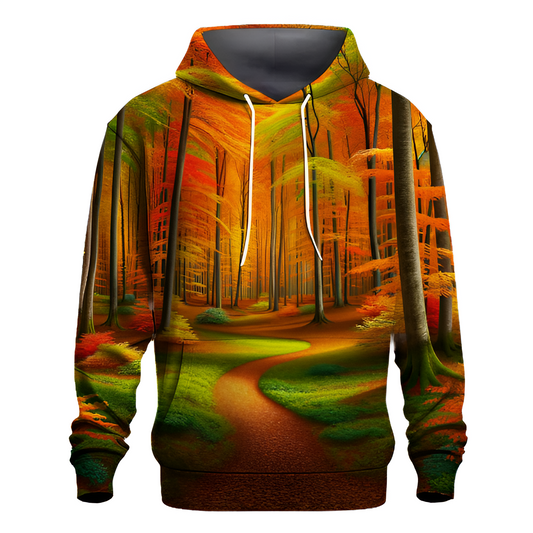 Whimsical Autumn Forest Hoodie