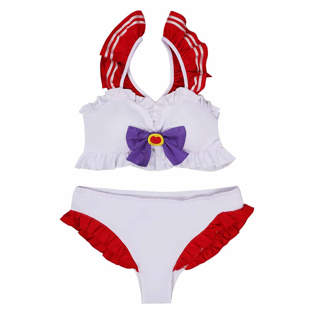 Yeli Swimsuit Costume Bikini Top Shorts