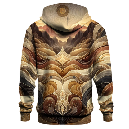 Desert Mirage Design Hoodie