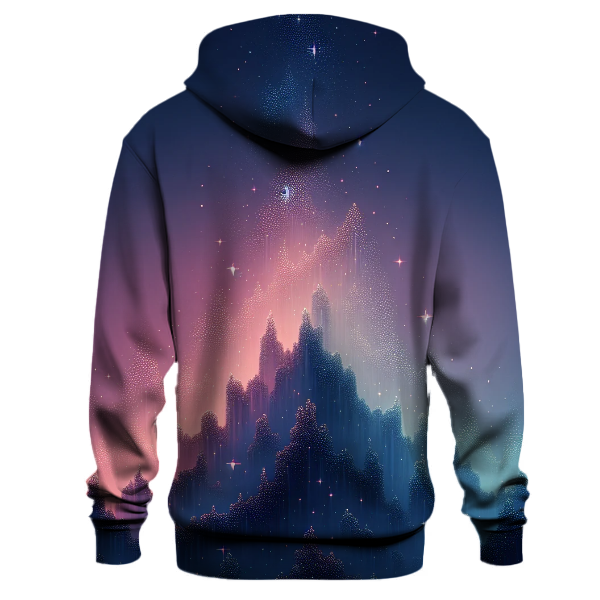 Starry Cosmos Gradient Hoodie Embroidered Hoodies