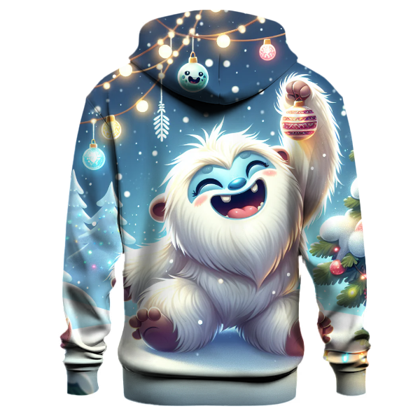 Adventurous Christmas Yeti Hoodie