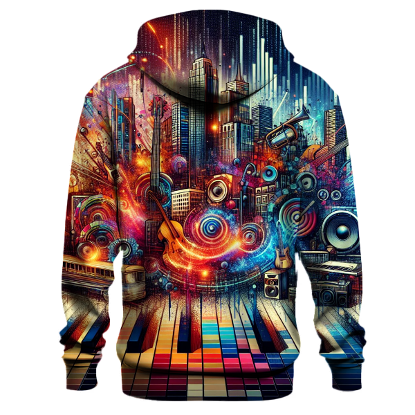 Urban Rhythms and Beats Hoodie