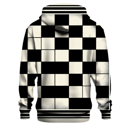 Classic Checkerboard Style Hoodie