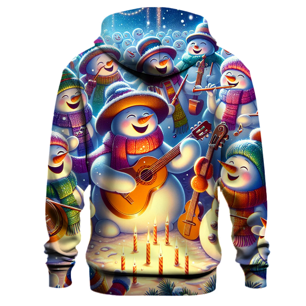 Joyful Snowman Symphony Hoodie