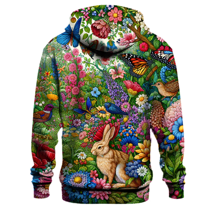 Whimsical Garden Delight Hoodie