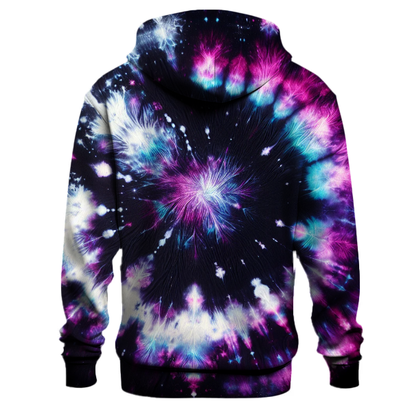 Galaxy Glow Tie-dye Design Hoodie