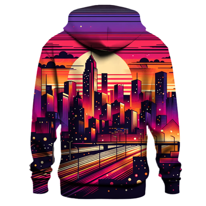 Urban Sunset Gradient Hoodie