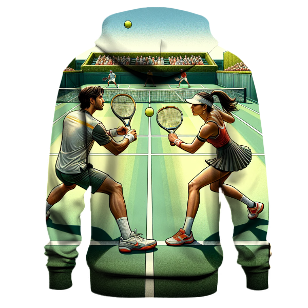 Tennis Court Aesthetic Hoodie