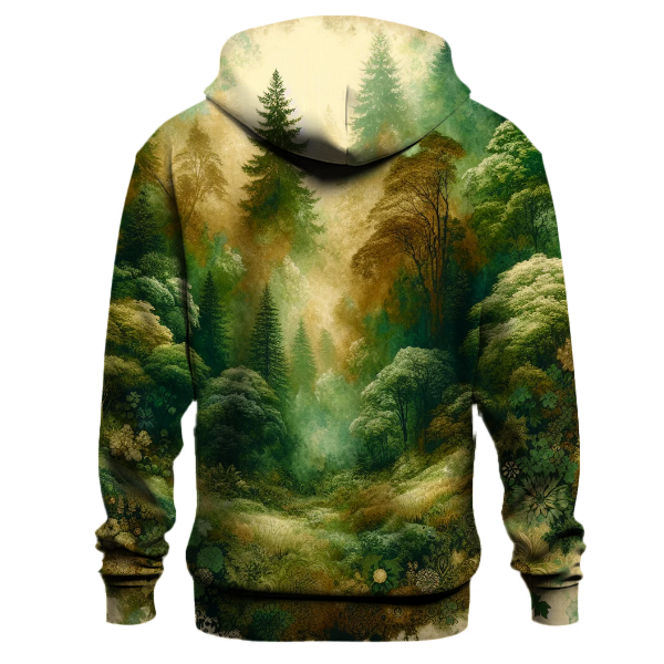 Forest Moss Tranquility Hoodie