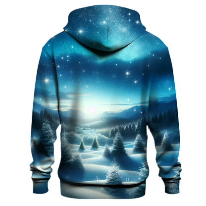 Starry Christmas Night Hoodie Heavyweight Hoodies