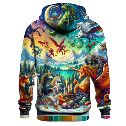 Merry Mythical Creatures Hoodie