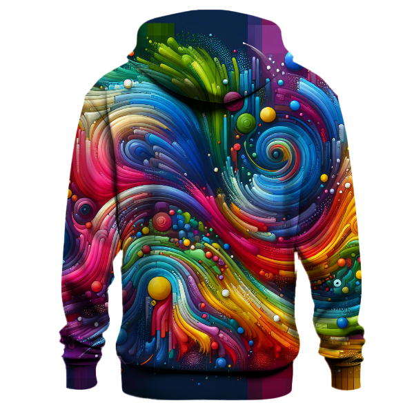 Radical Rainbow Splash Hoodie