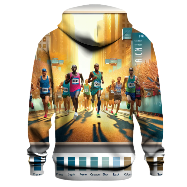 Athletic Marathon Spirit Hoodie