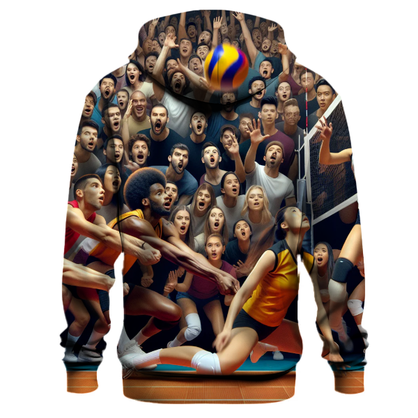 Volleyball Spirit Squad Hoodie