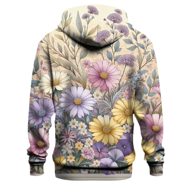 Retro Wildflower Field Hoodie