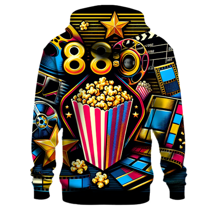 Classic 80s Cinema Tribute Hoodie