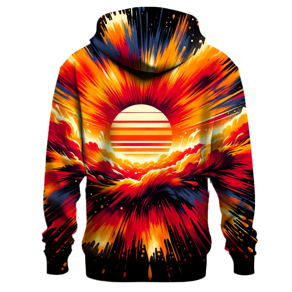 Fiery Sunset Hoodie