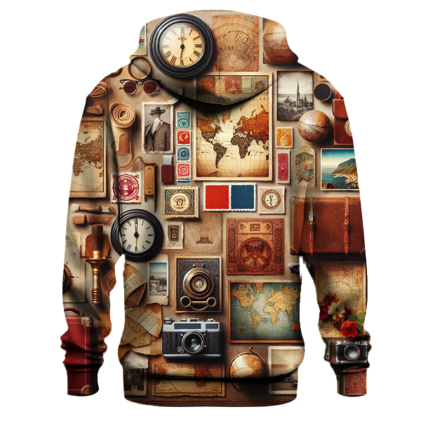 Vintage Travel Diaries Hoodie