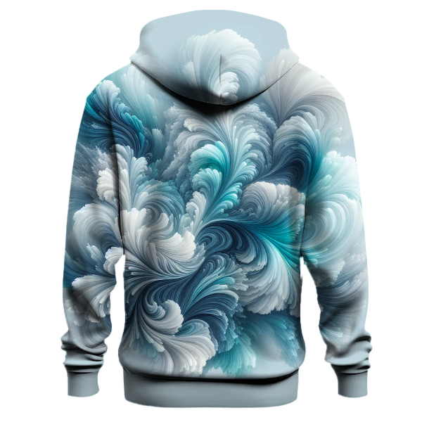 Arctic Aurora Tie-Dye Hoodie