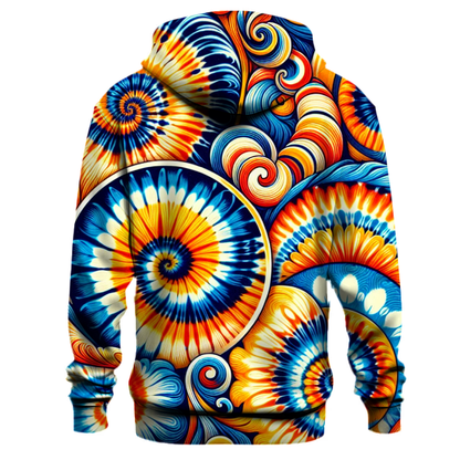 Vintage Tie Dye Delight Hoodie